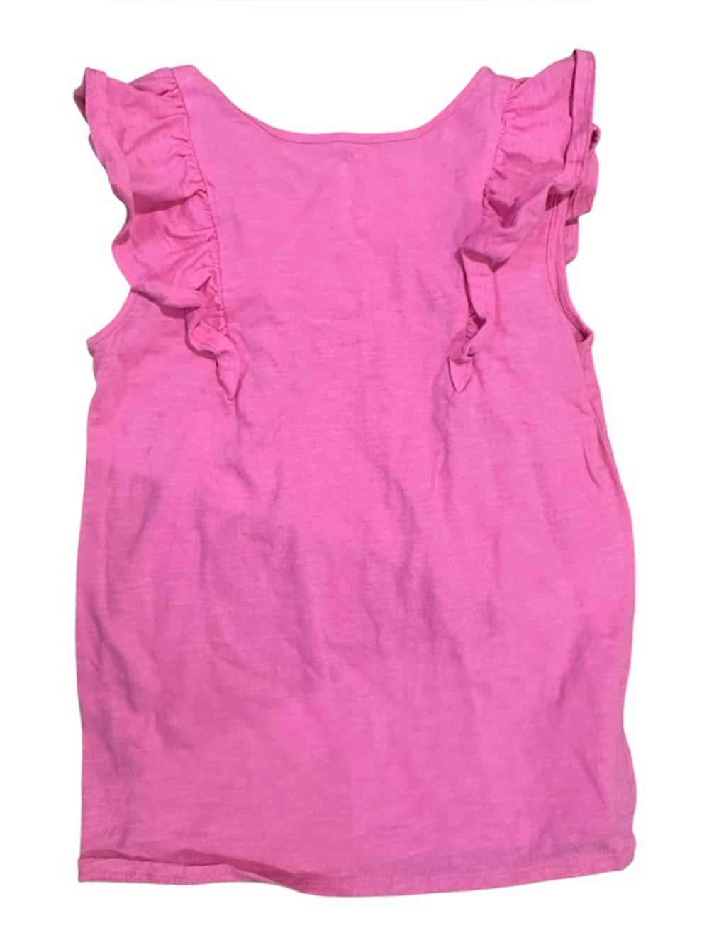 jumping beans Pink Ruffle Sleeve Tank Top